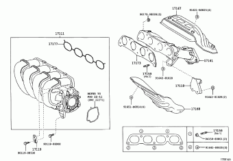 COROLLA SED/WG ZZE121L-AWMDKW CDE120,NDE120,ZZE12#