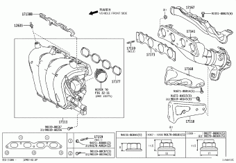 COROLLA SED/WG ZRE141L-AEFDK CE140,NZE141,ZRE14#,ZZE14#