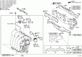 COROLLA/ALTIS ZRE172R-GEXDKQ NDE170,NZE170,ZRE17#,ZZE172