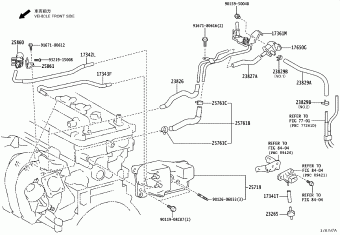 COROLLA/AURIS ZRE182R-AHFNKQ NRE180,ZRE18#,ZWE186
