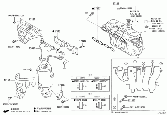 YARIS/VIOS/LIMO NSP151L-BEXRK NCP15#,NSP15#