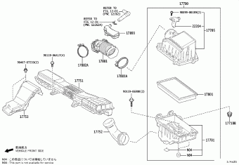 COROLLA/ALTIS MZEA18L-GEXDBV MZEA1#,ZRE21#,ZWE211