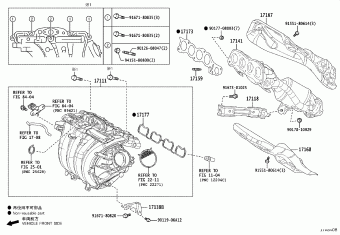 COROLLA/ALTIS MZEA18L-GEXDBV MZEA1#,ZRE21#,ZWE211