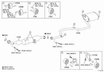COROLLA SED MZEA18L-AEXLB MZEA1#,ZRE212,ZWE21#