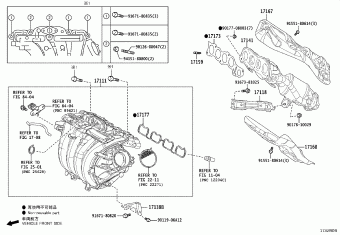 COROLLA SED MZEA18L-AEXLB MZEA1#,ZRE212,ZWE21#