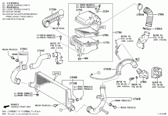 FORTUNER GUN165L-SUTHXU GGN155,GUN1##,LAN155,TGN1##