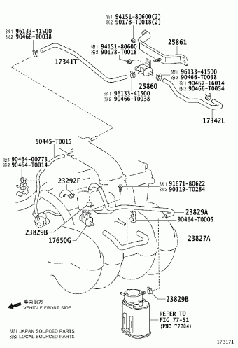 FORTUNER TGN156L-SDTLKV GGN155,GUN1##,LAN155,TGN1##