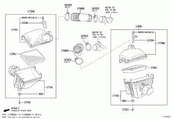 TUNDRA/SEQUOIA VXKA75L-PSUZZA VXKA7#,VXKH7#,VXKH8#