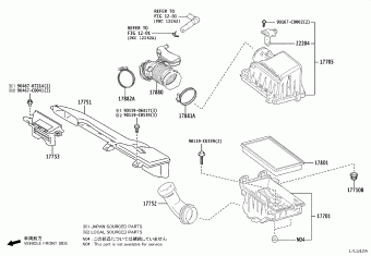 FRONT LANDER MXGA10L-CHXNHC MXGA10,MXGH10