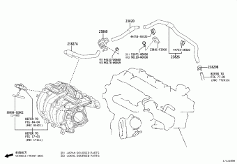 COROLLA MZEH19L-DWXSBW MZEH1#,NRE210,ZWE21#
