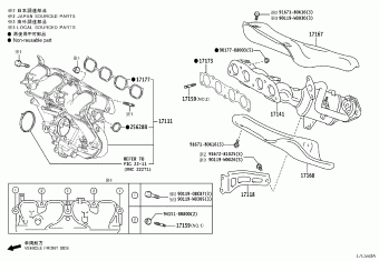 COROLLA ZWE219L-DEXDBW MZEA11,ZRE21#, ZWE21#
