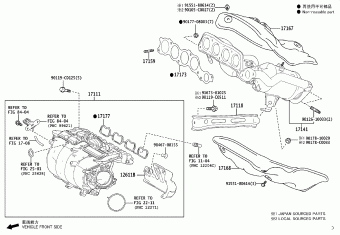 AVALON AXXH52L-JEXGBC AXXA50,AXXH5#,MXXA50,MXXH50