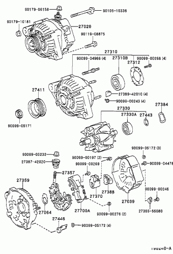 COROLLA SED/WG AE101L-AEPDKW AE10#,CE100,EE10#
