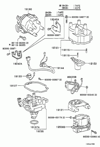 COROLLA AE101L-AEMDKA AE10#