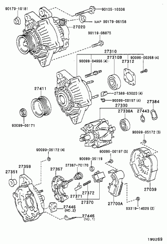 COROLLA AE101L-AEMDKA AE10#