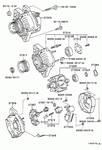 COROLLA SED/WG AE101R-AEMNKW AE10#,CE100,EE10#
