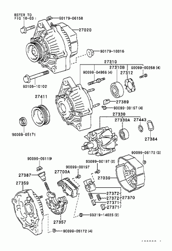 COROLLA HB/LB EE111L-ALMDKW 06.1997