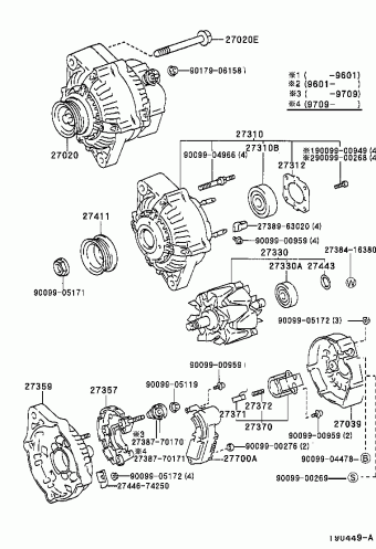 RAV4 SXA10L-AZMGKW SXA1#