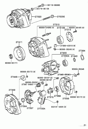 COROLLA HB/LB CE100L-AHMDSW AE10#,CE100,EE10#