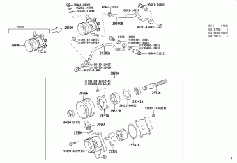 HIACE/HIACE S.B.V LXH12L-RBMRSW KLH1#,2#,LXH1#,2#,RCH1#,2#