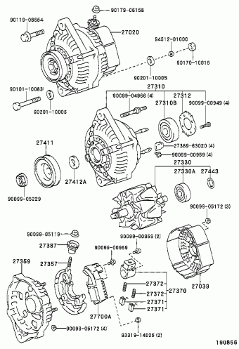 HILUX 2WD RN85L-PRMSSV 12.1996