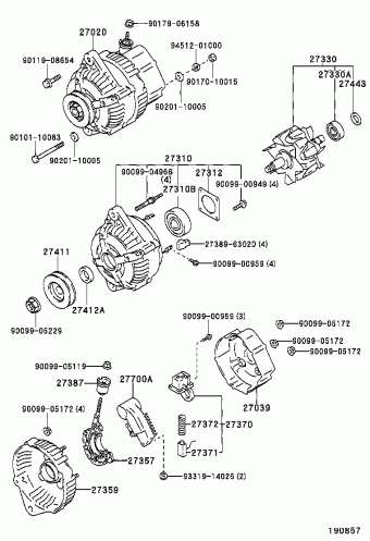HILUX RN106L-PRMREW 08.1991