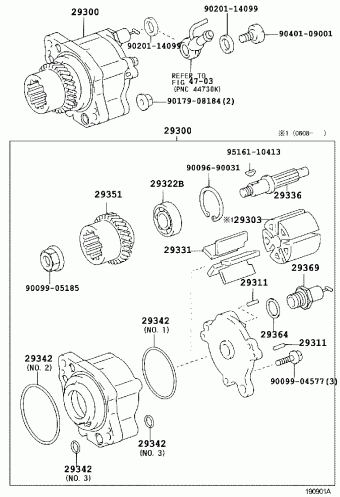 HIACE/HIACE S.B.V KLH18L-SBMRHW KLH1#,2#,LXH1#,2#,RCH1#,2#