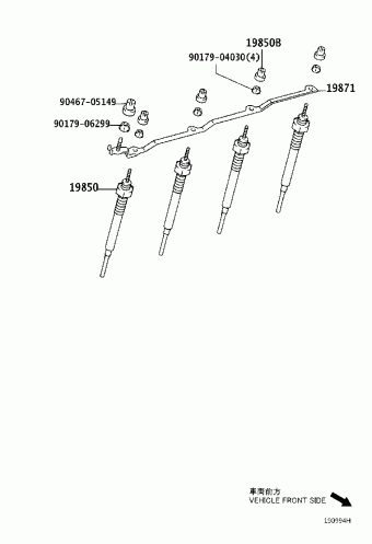 COROLLA SED/WG CDE120L-DWMDYW CDE120,NDE120,ZZE12#