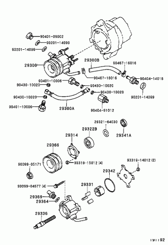 HILUX/4RUNNER (4WD) LN106R-TRMRSQ3 09.1996