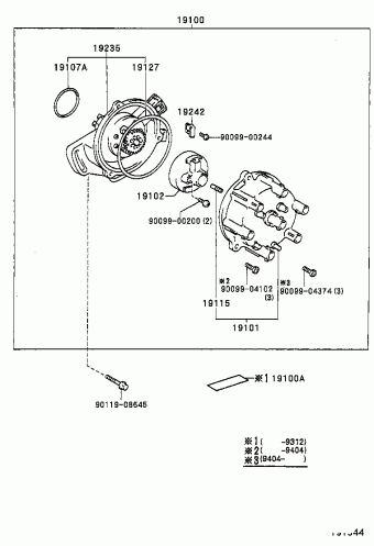 HILUX VZN130L-GKMSEW 04.1992