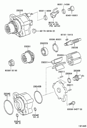 HILUX KDN145L-TRMDYW KDN1##,LN1##,RZN168,173