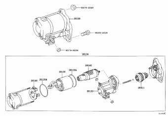 HILUX KDN145L-TRMDYW KDN1##,LN1##,RZN168,173