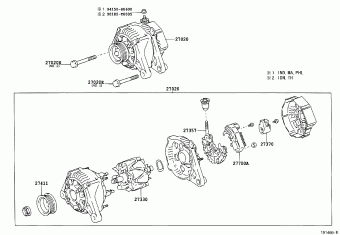 COROLLA ZZE121R-GEPNKT NZE120,ZZE12#