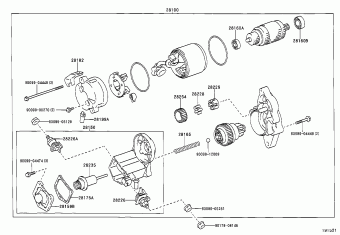 YARIS NLP10L-AHMNXW NCP1#,NLP10,SCP10