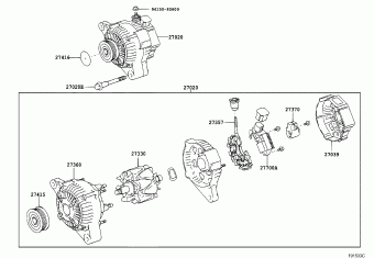 COROLLA HB CDE120L-AHMNYW CDE120,NDE120,ZZE12#