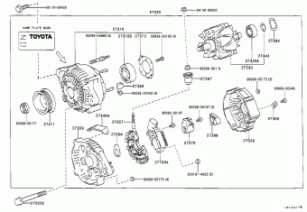 YARIS/ECHO VERSO NLP22L-CHMRXW NCP2#,NLP2#