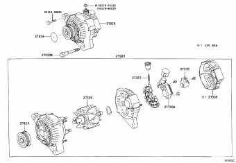 COROLLA HB CDE120L-DGMDYW CDE120,NDE120,ZZE12#
