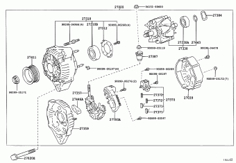 YARIS/ECHO 4D NCP12L-BEMRK NCP1#