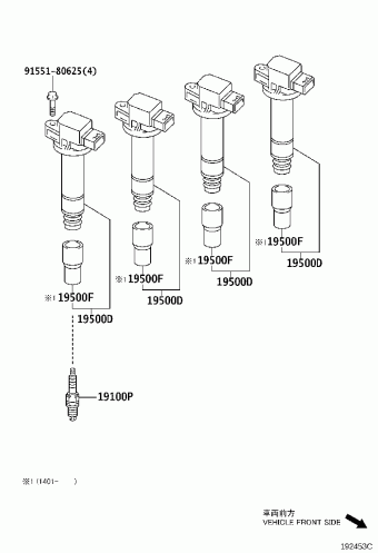 YARIS NCP92R-BEMRK NCP9#