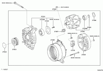 AVENSIS AZT250L-AEPEHW ADT25#,AZT25#,CDT250,ZZT25#
