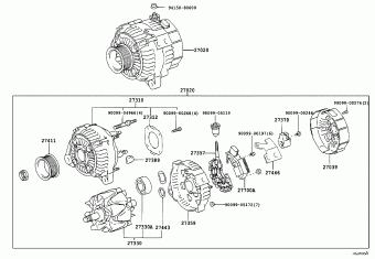 CAMRY ACV30R-AEPNKW ACV3#,MCV30