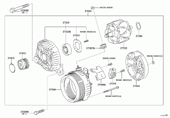 CAMRY/AURION/HV ACV40R-DEAVKQ ACV40,AHV40,GSV40
