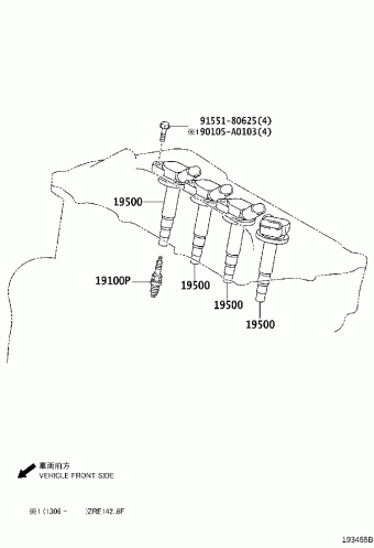 COROLLA SED/WG ZRE141L-AEFDK CE140,NZE141,ZRE14#,ZZE14#