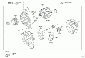 COROLLA SED/WG ZRE141L-AEFDK CE140,NZE141,ZRE14#,ZZE14#