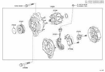 TACOMA TRN240L-TRMDKA GRN2##,3##,TRN2##