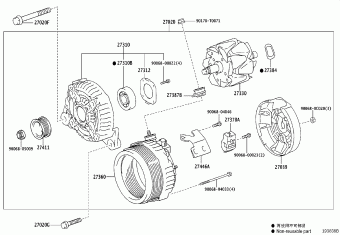CAMRY/HYBRID ACV51L-JEPNKU ACV51,ASV5#,AVV50
