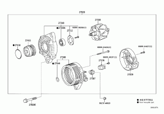AVENSIS ZRT270L-AEFEPW ADT27#,WWT27#,ZRT27#