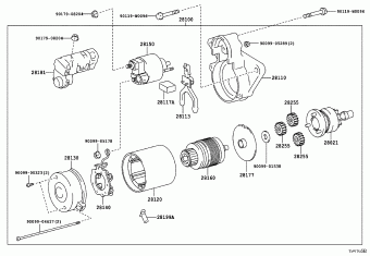 COROLLA NDE180L-DELNXW NDE180,NRE180,ZRE18#