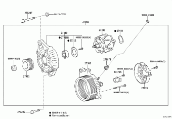YARIS NSP151L-AHXRKC NSP15#
