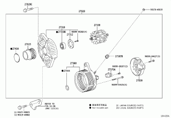 YARIS/HYBRID KSP130L-CHMNKW KSP130,NHP130,NLP130,NSP13#